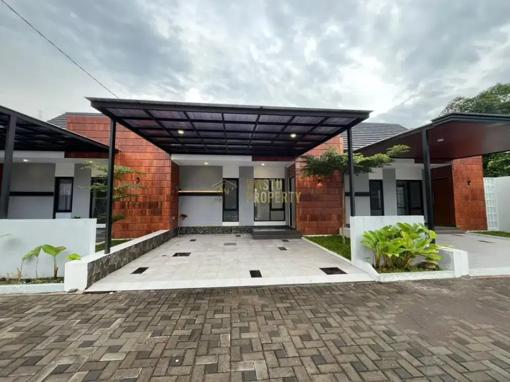 RUMAH MODERN TROPIS TERMURAH DEKAT PASAR CEBONGAN SLEMAN