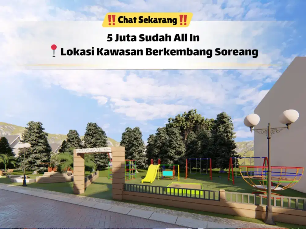 Promo Rumah 5 Juta All In Soreang