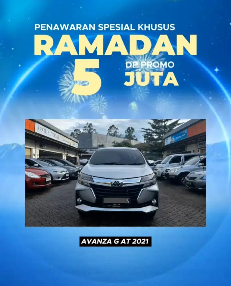 DP 5JT AVANZA G AT 2021 FL LAMPU LED !!