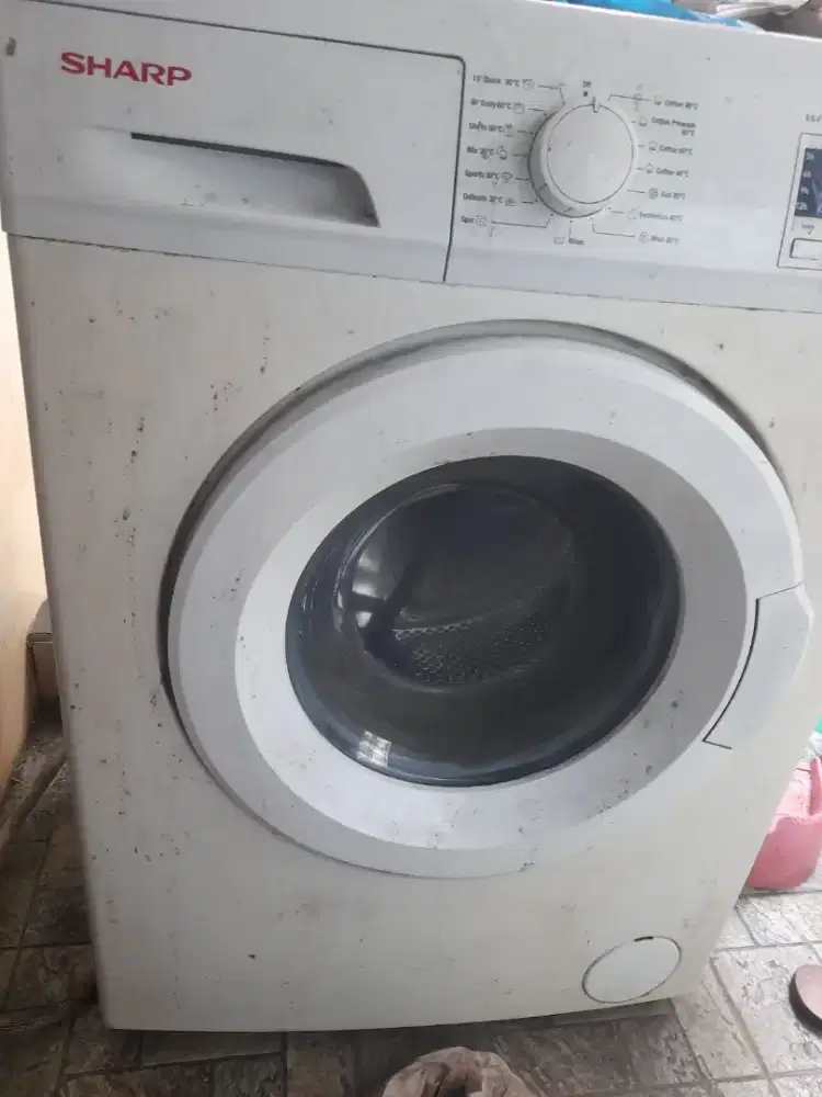 Sharp otomatic mesin cuci baju