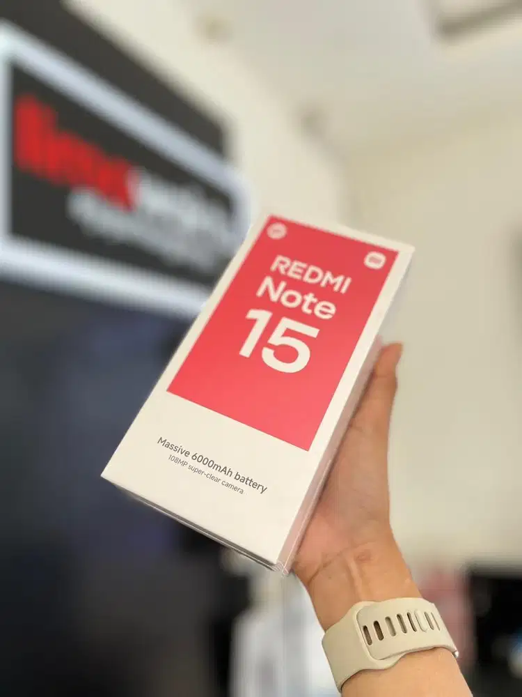 FLASH SALE REDMI NOTE 15 RAM GARANSI RESMI