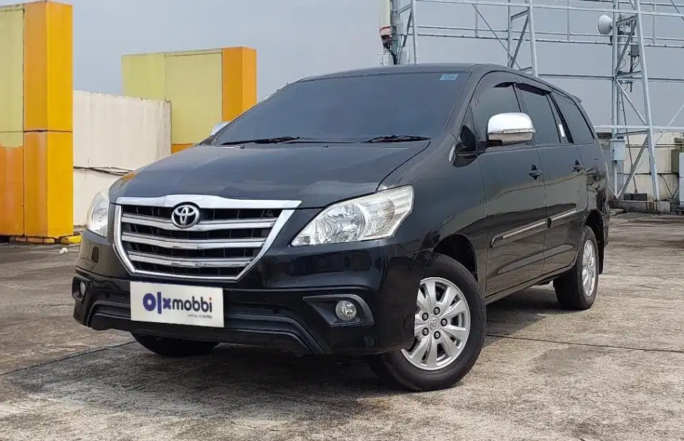 TDP 9,JT, Toyota Kijang Innova 2.0 G Bensin-AT Hitam 2014