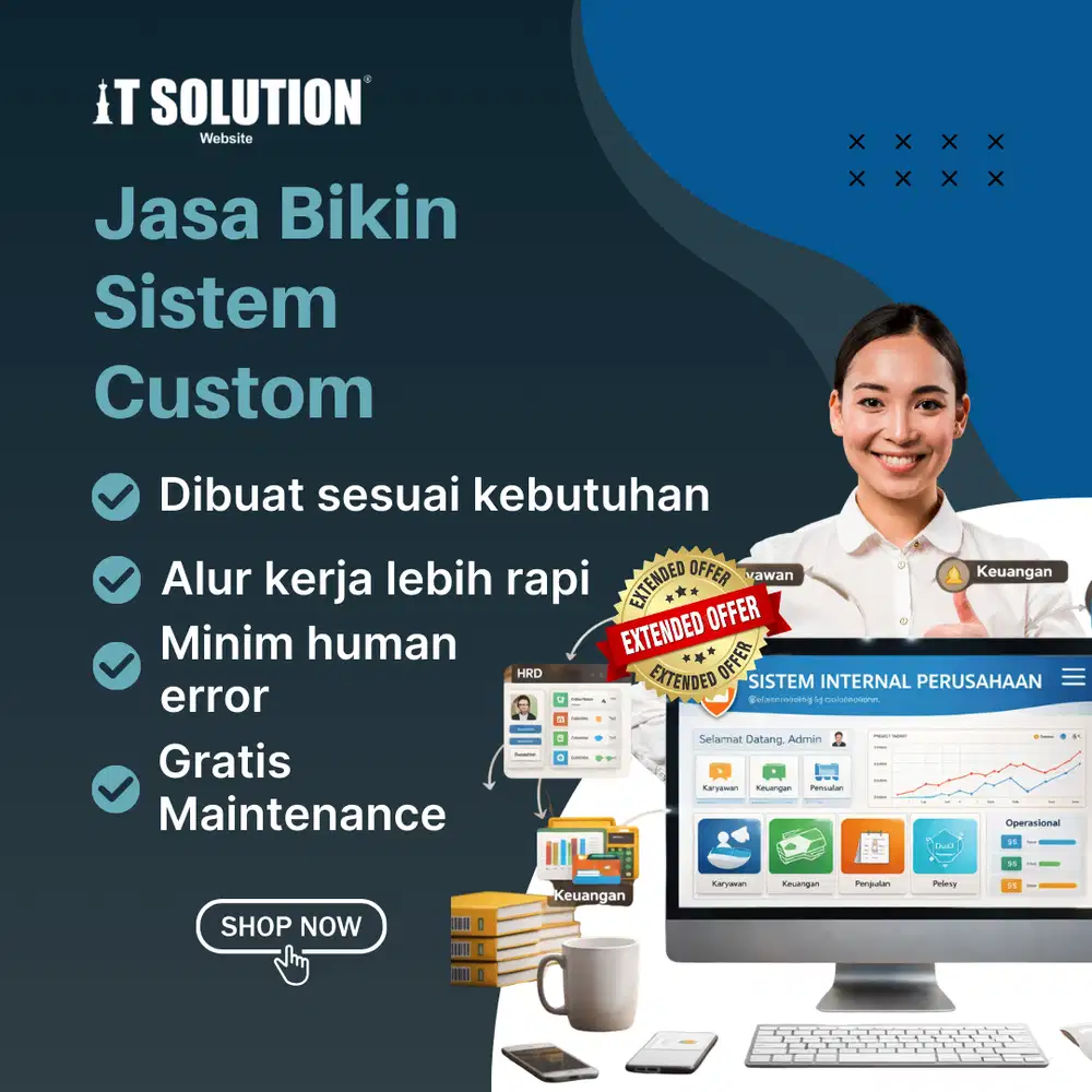Jasa Bikin Sistem Custom – Solusi Digital Sesuai Kebutuhan Bisnis