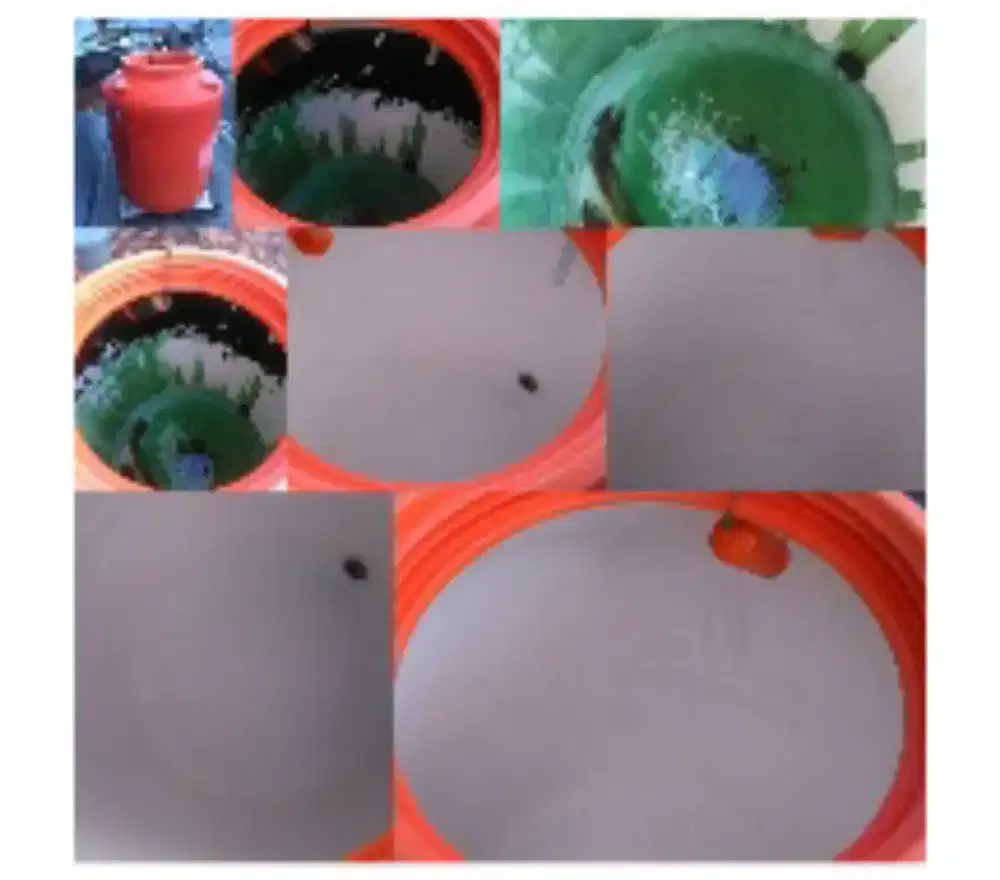 Cuci toren air skala besar dan kecil