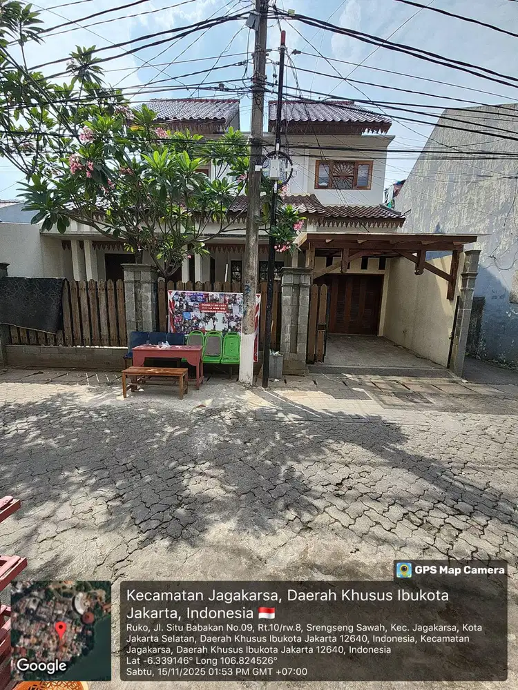 Rumah  Jagakarsa Jaksel Nyaman Bebas Banjir