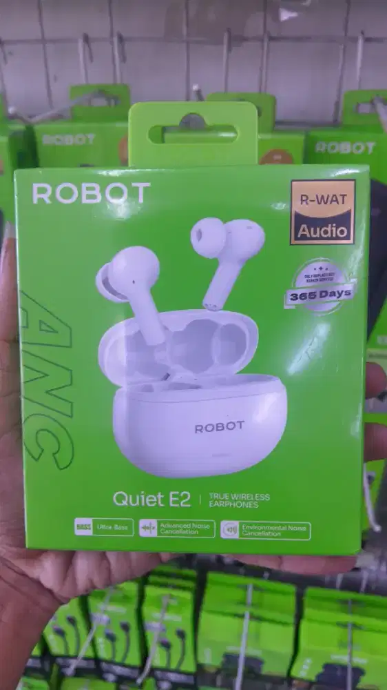 BLUETOOTH EARPHONE ROBOT QUIET E2