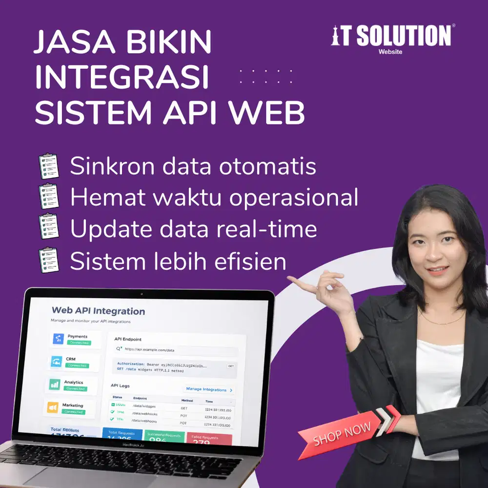jasa bikin integrasi sistem api web