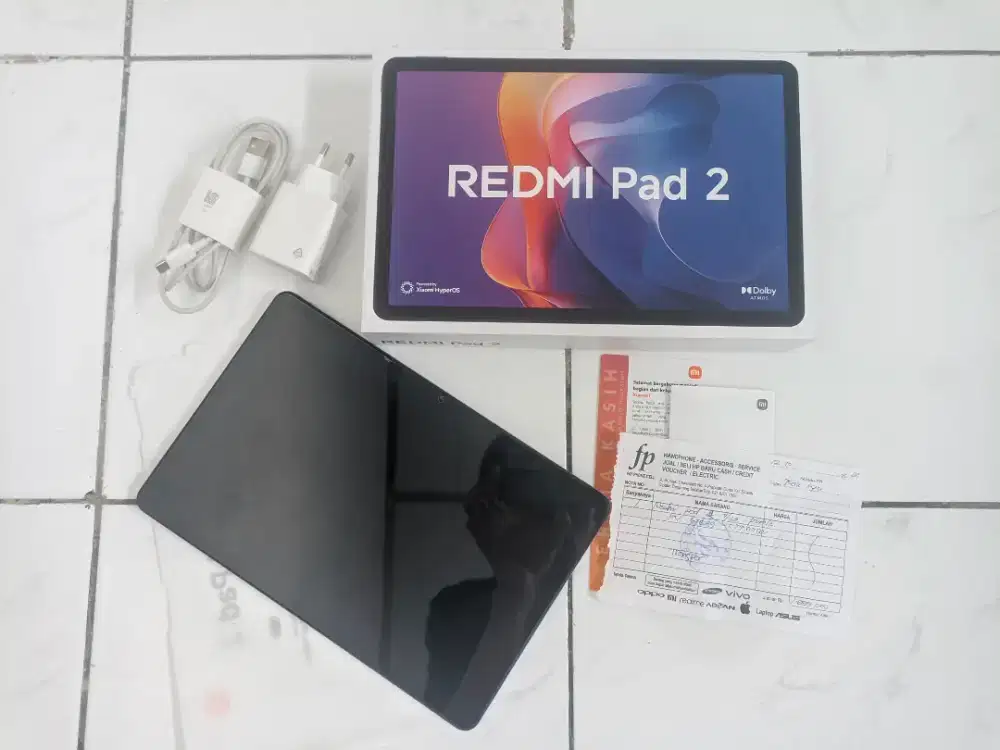 Tab Redmi Pad 2 Garansi No Minus Lengkap