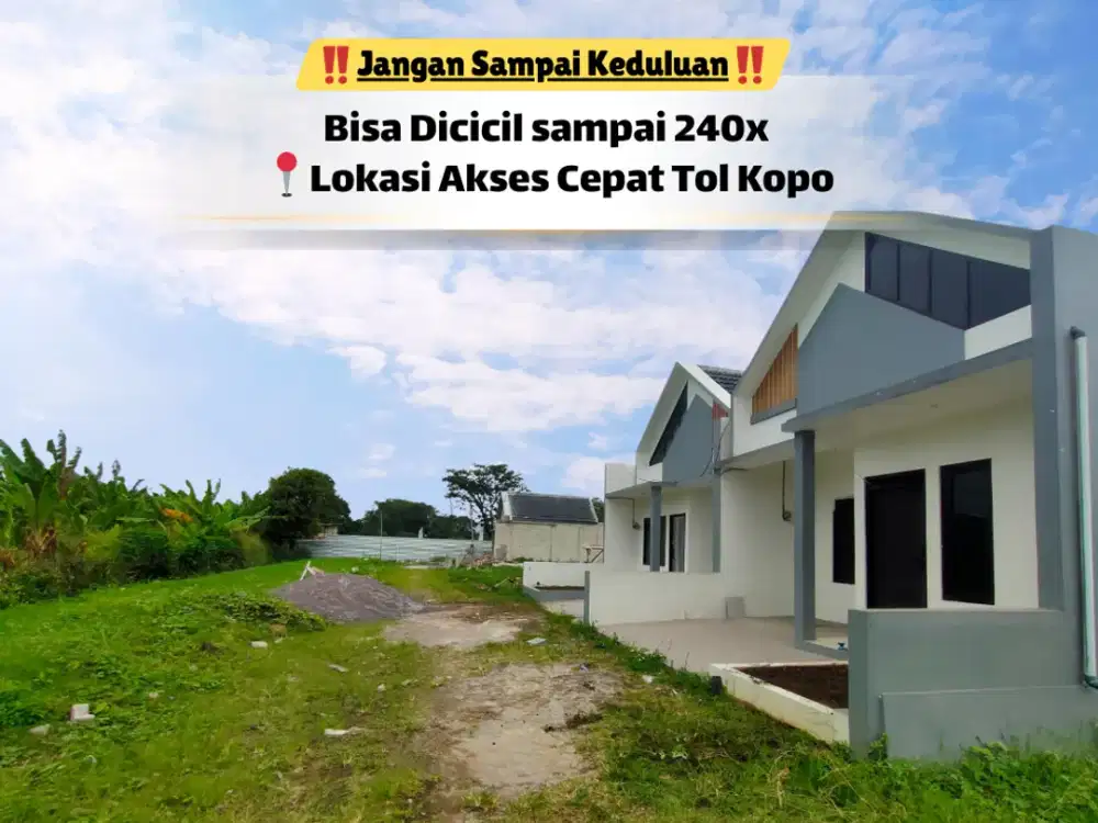 Hunian Modern Strategis di Soreang