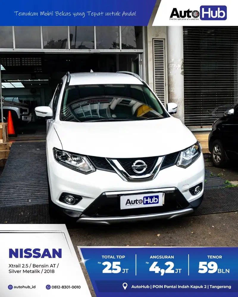 Nissan Xtrail 2.5 Bensin AT 2018