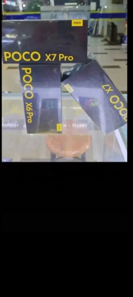 Xiaomi poco X7 ram 12gb layar lengkung pro dan8gb resmi