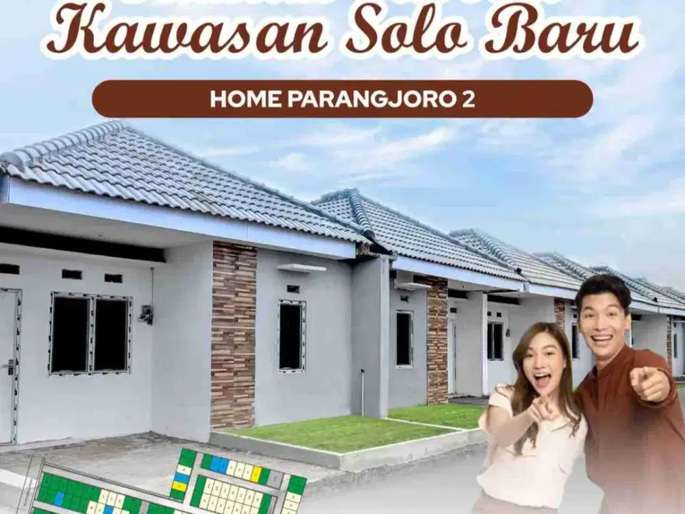 JUAL RUMAH BARU SUBSIDI 180 JUTA SOLOBARU