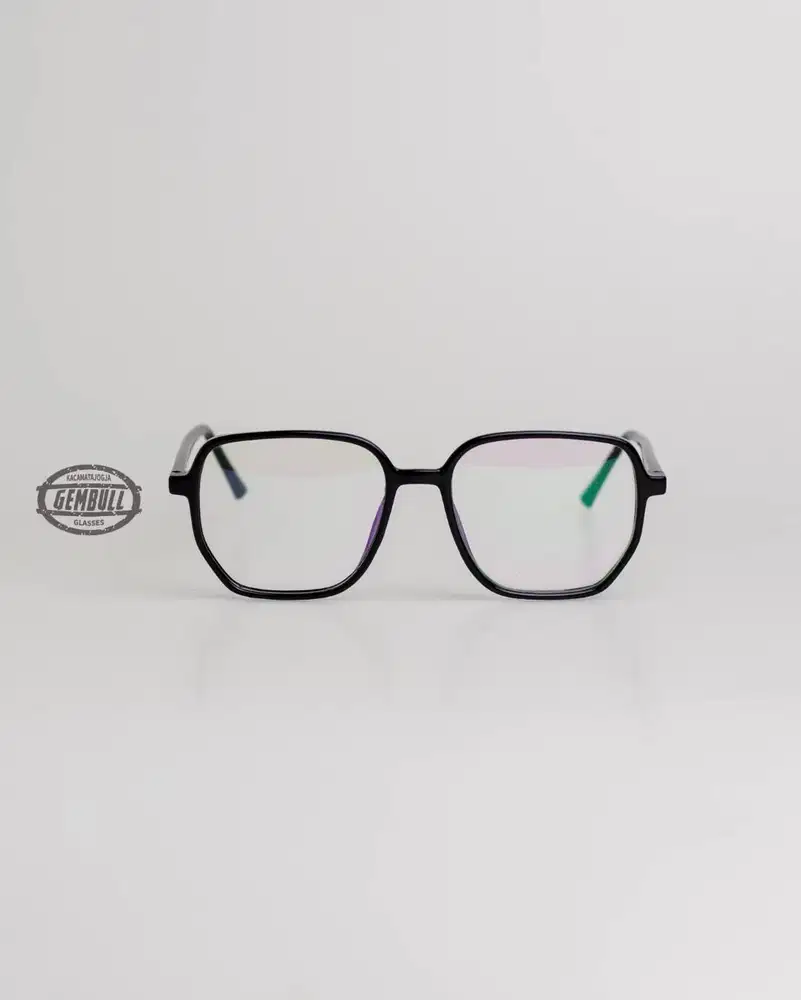 Gembull Glasses - Kacamata Kotak Full Plastik - Drupadi 04