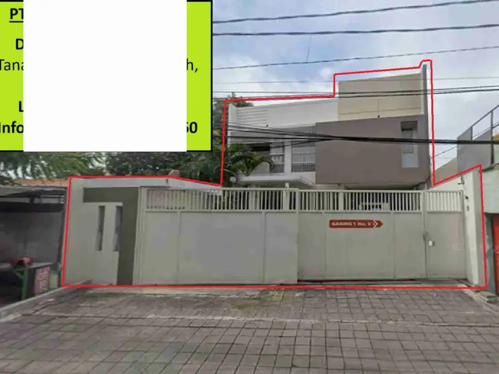 Dijual Via Lelang Gudang Jalan Gading Tambaksari Surabaya