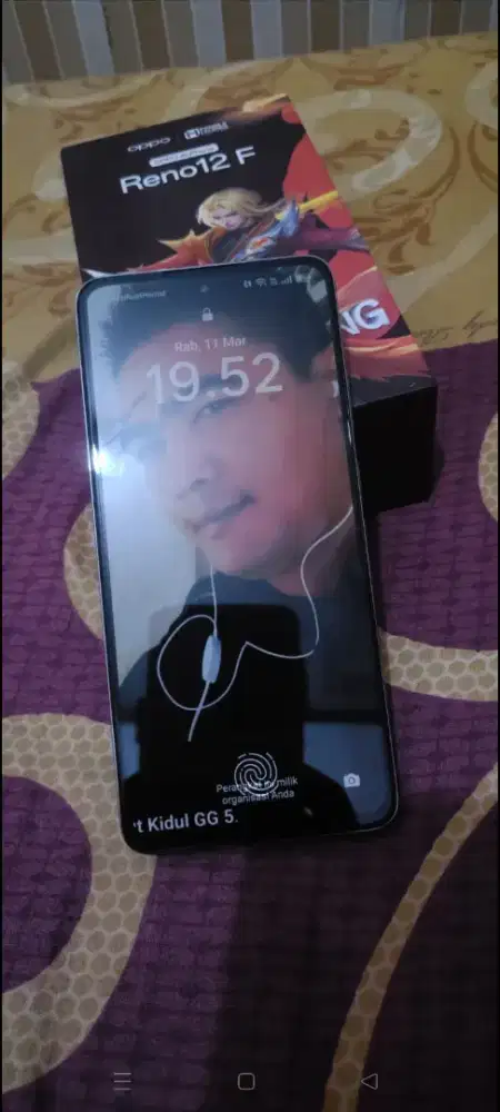 Utamakan jual Oppo Reno 12f ram 8+8/256  kelengkapan sesuai foto
