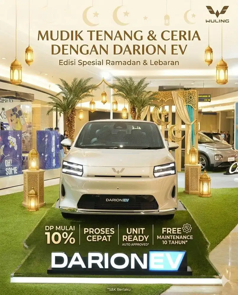 [Mobil Baru] Lebaran dengan Wuling Darion EV (2026)