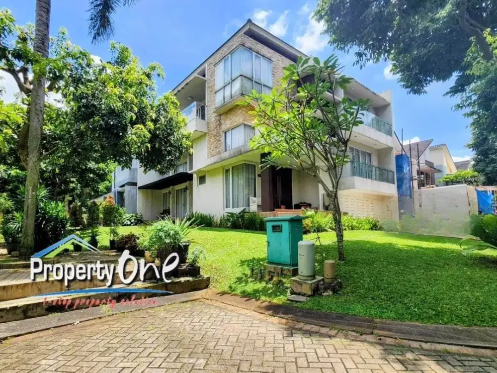 Jual Rumah Mewah Hook + Lokasi Strategis di Delatinos BSD Dekat Akses Stasiun Rawa Buntu dan Tol BSD