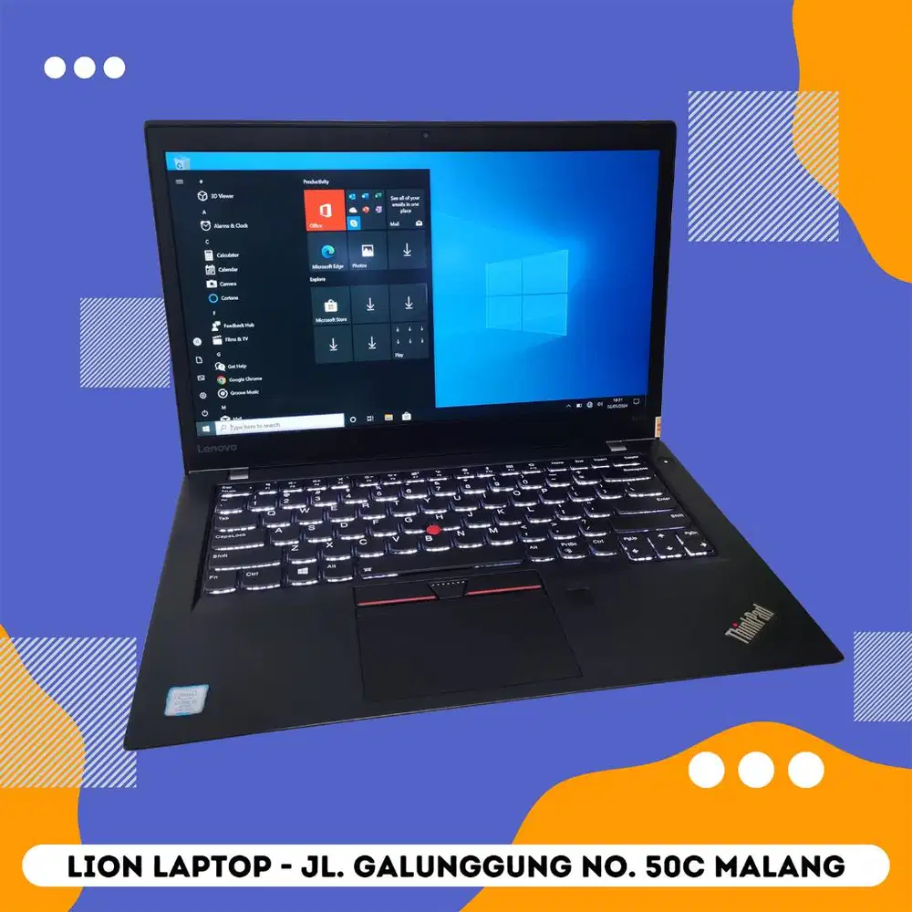 Core i5 Gen 7 RAM 8GB SLIM TOUCHSCREEN Lenovo Thinkpad T470s [12|03]