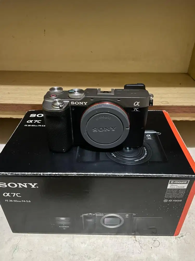Kamera Sony a7C Fullset Box