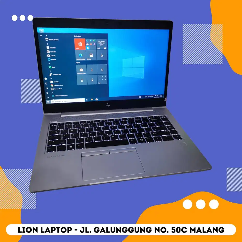 FUll Aluminium Body Core i7 gen 8 8/256 HP Elitebook 840 G6 [12|03]