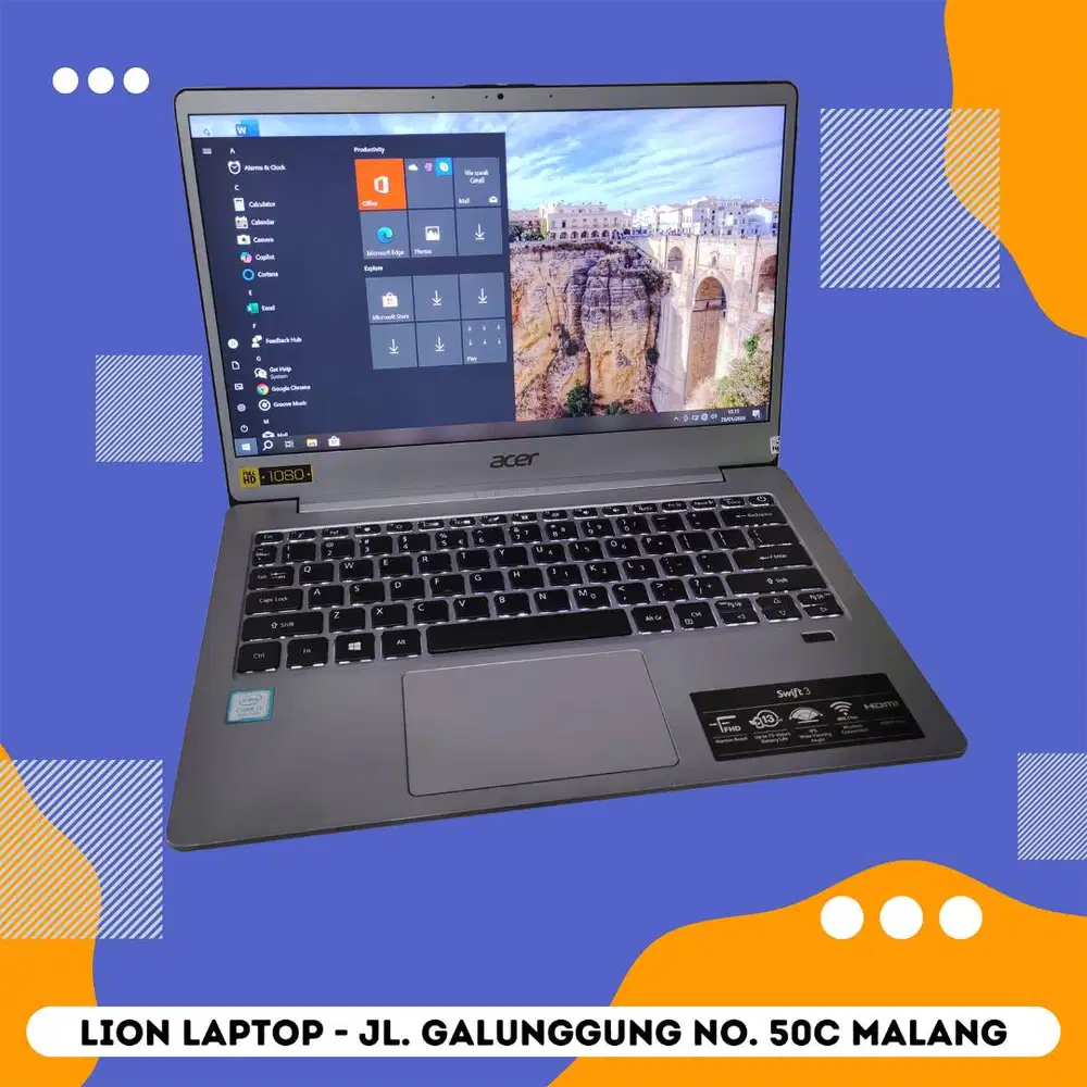 Super Slim Core i5 Gen 8 8/25 Acer Swift 3 SF313-51 [12|03]