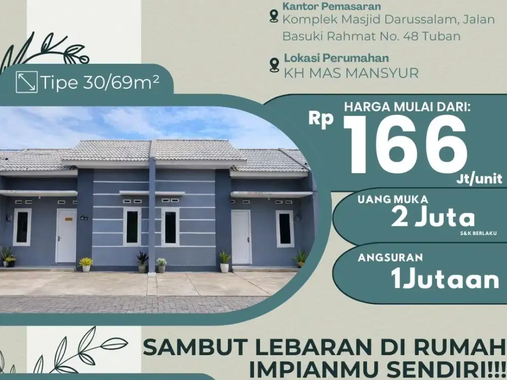 Miliki Rumah di Surya Madani 2, Kesempatan Terbaik Tahun Ini!