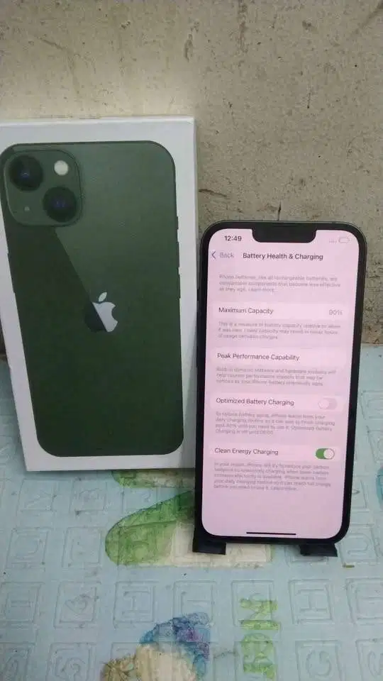 iphone 12 128gb ibox lengkap ori mulus