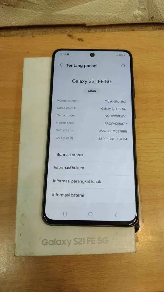 samsung z fold 4 256gb sein lengkap ori mulus
