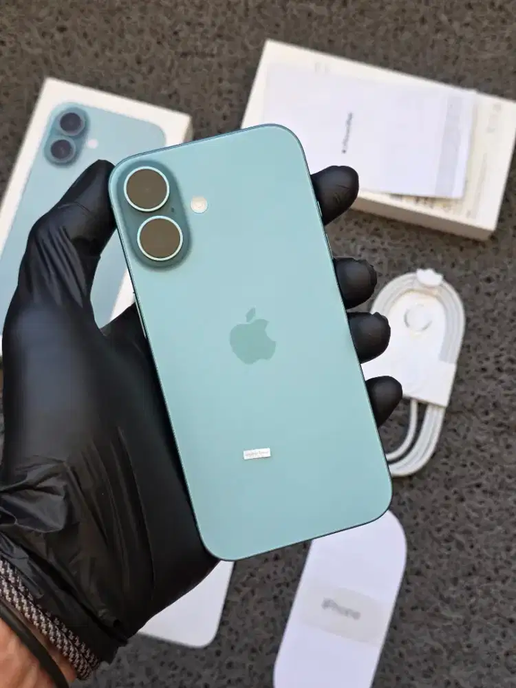 Apple iPhone 16 Teal 128gb Fullset iBOx
