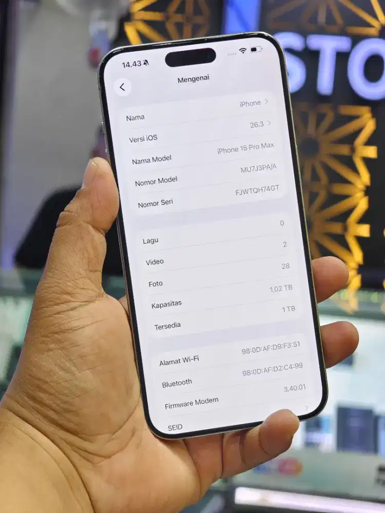 Samsung S23 Ultra 12/512 Gb resmi SEIN