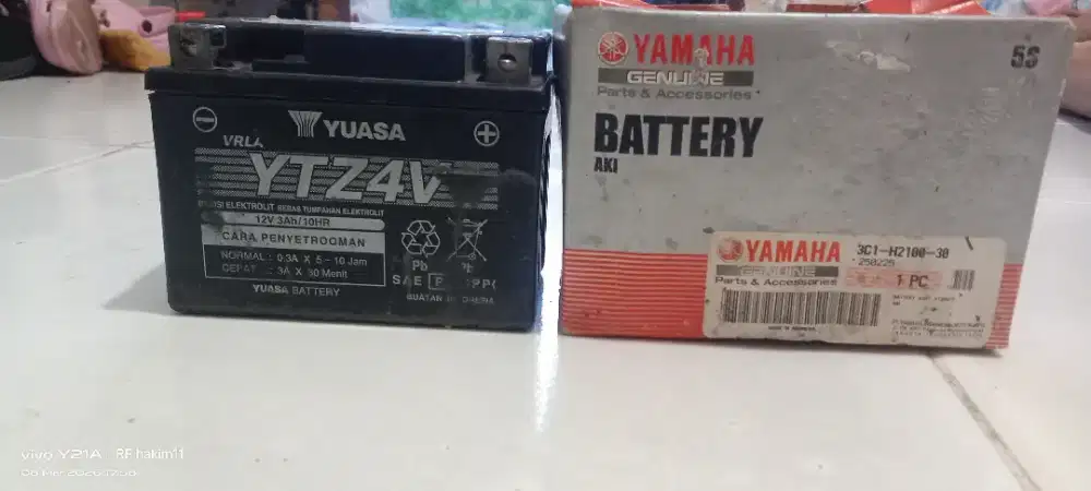 aki bekas honda volt 5ah