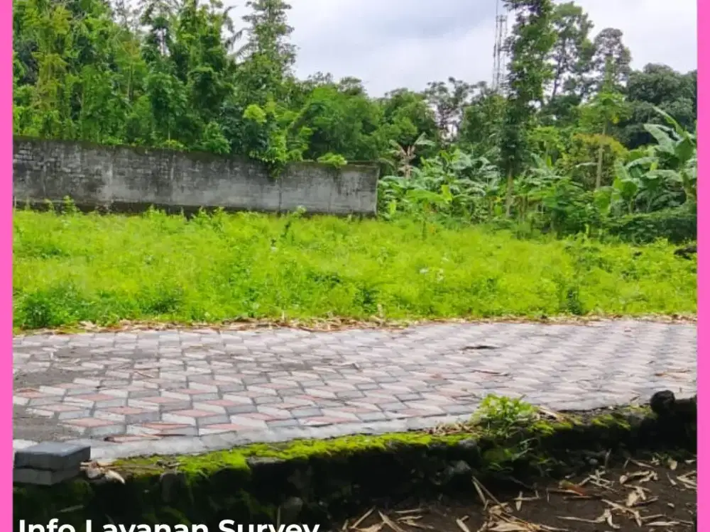 Tanah Kost Area Kampus UII Kaliurang Jogja SHM Pekarangan