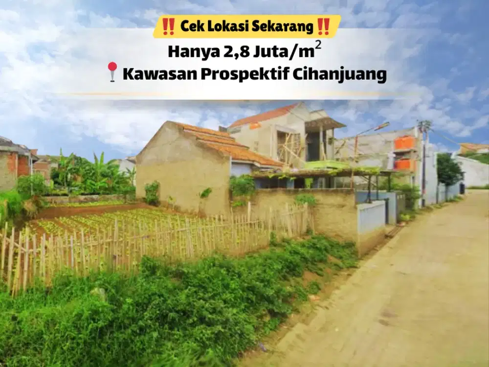 Harga Menarik! Tanah Siap Bangun 10x15 Meter