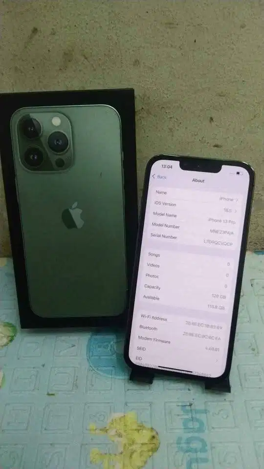 iphone 13 128gb ibox lengkap mulus ori