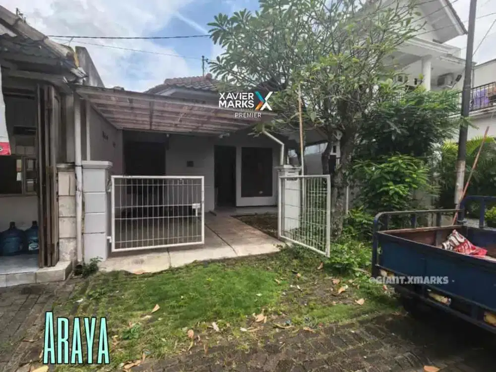 Rumah terawat siap huni di PBI Araya Malang
