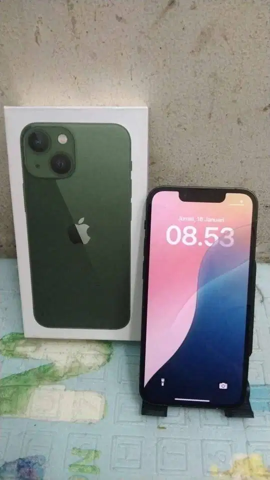 iphone 13 256gb green ibox lengkap ori