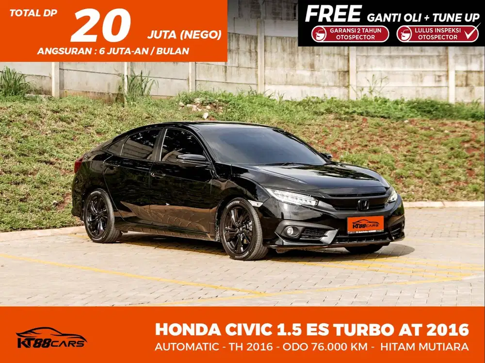 HONDA CIVIC 1.5 CVT AT 2016