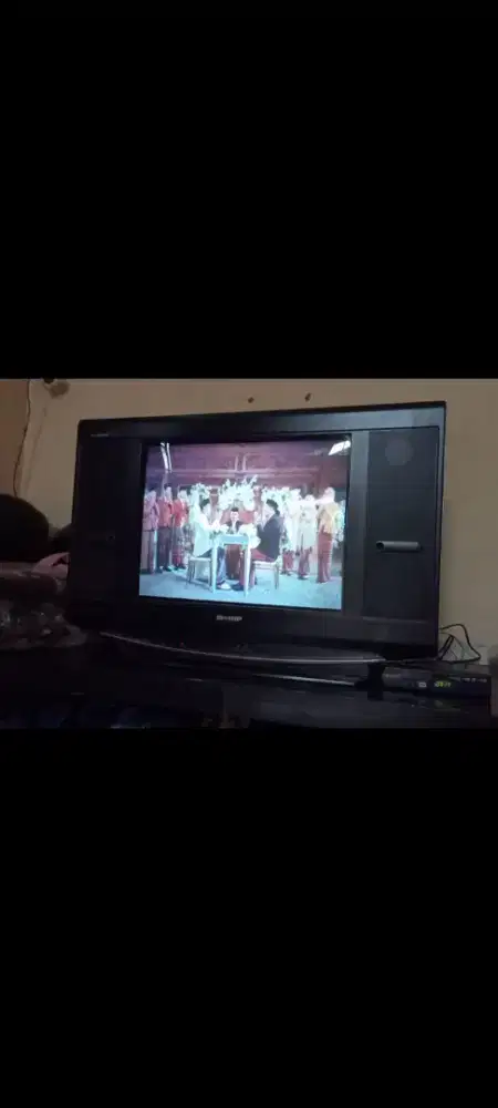 JUAL TV tabung 21 in lengkap dengan STTB Sharp Alexander