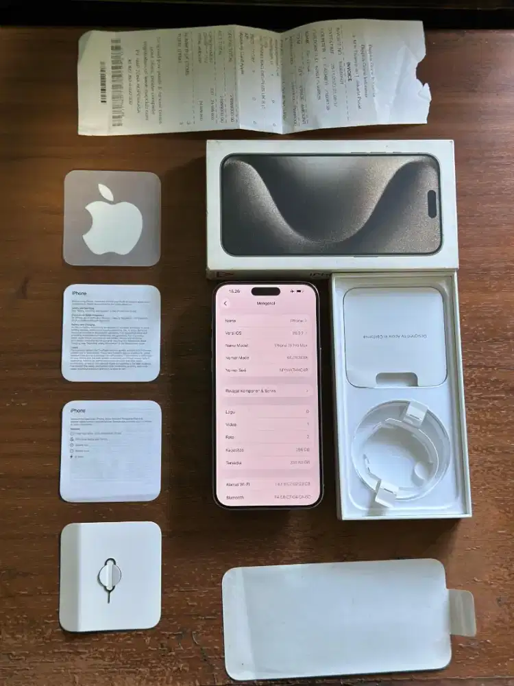 Iphone 15 pro max ibox 256gb