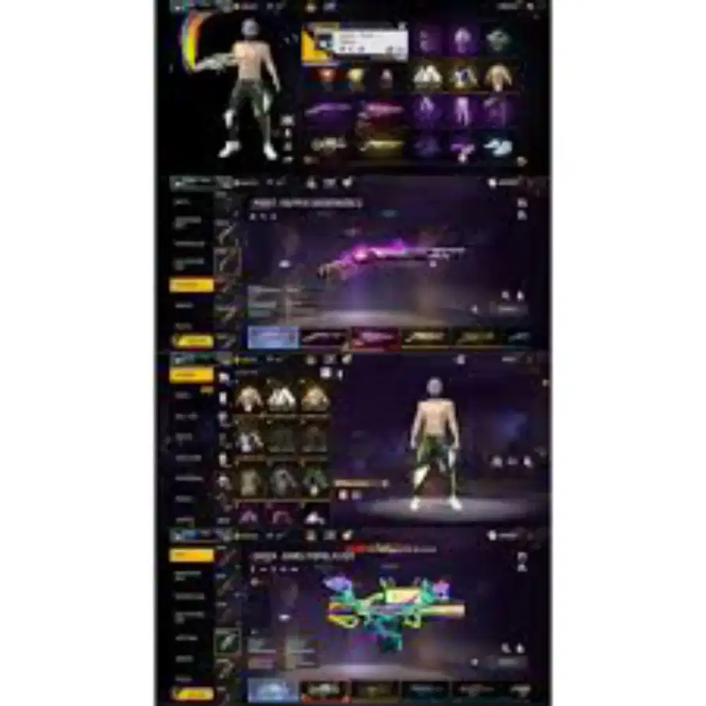 Jual akun ff murah old