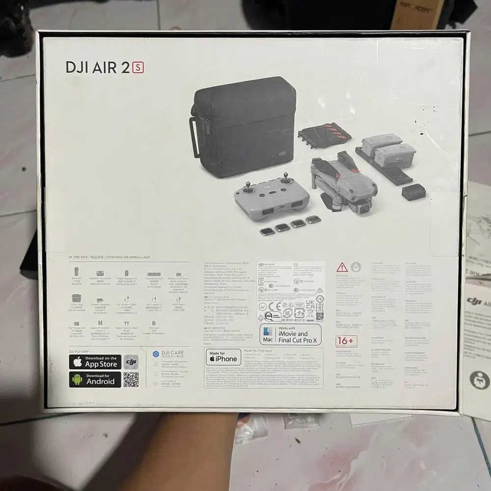 DJI air 2s fly more combo