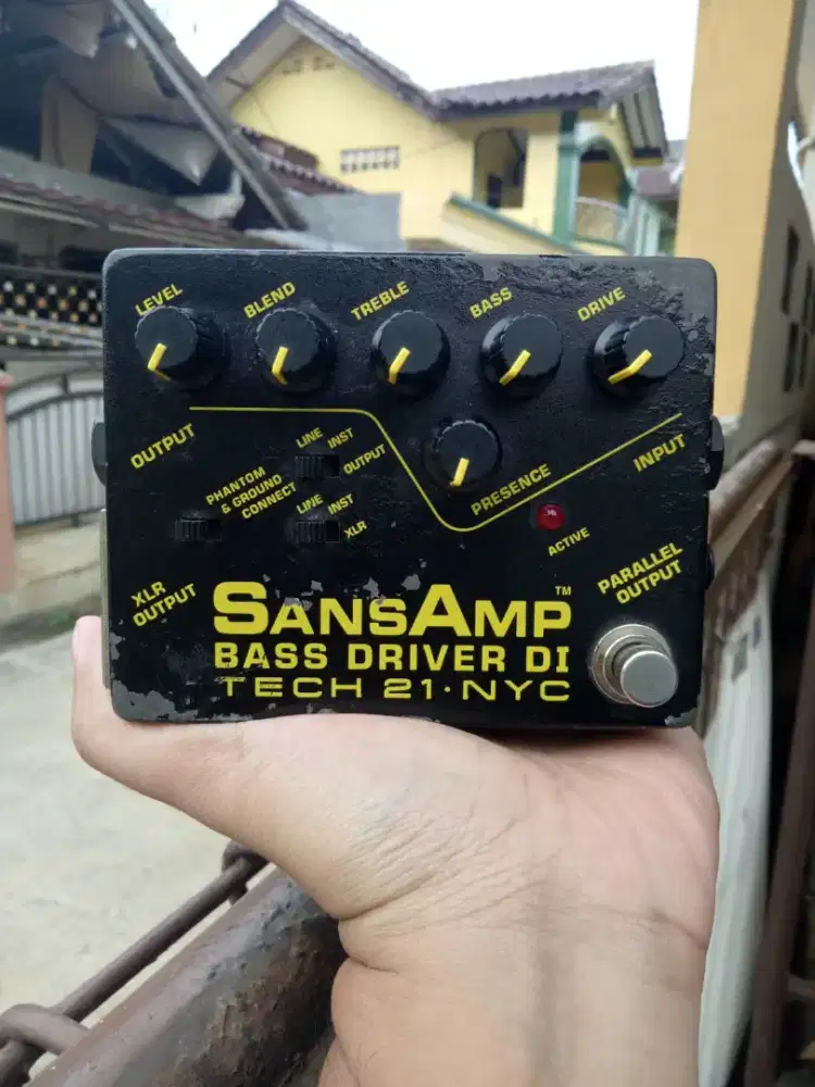 Sansamp Bass Driver Not Hatke Bass attack