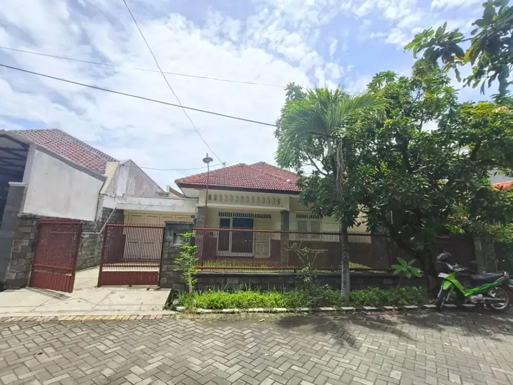 Rumah Tenggilis Tengah Kondisi Kosong 1 Lantai Terawat