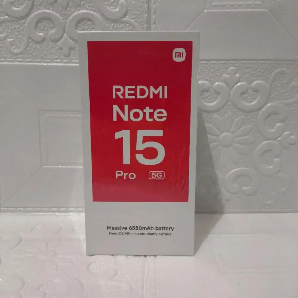 REDMI NOTE 15PRO 5G NEW