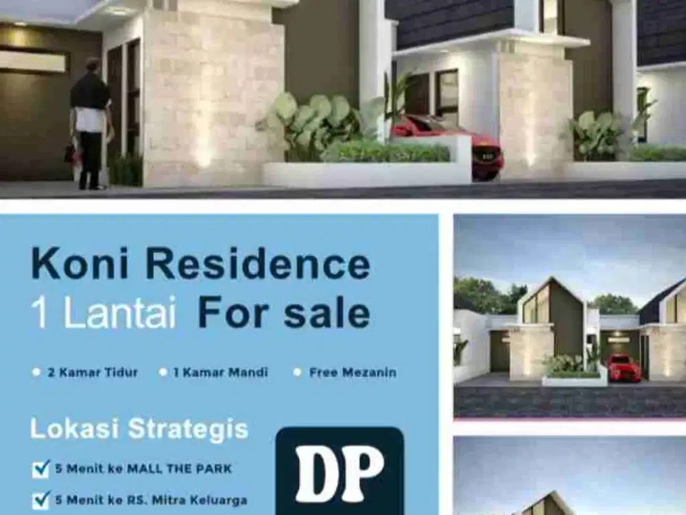 RUMAH 1,5 LANTAI SIAPHUNI DI CINANGKA DKT TOL/BANDARA PONDOK CABE DAN KAMPUS UT