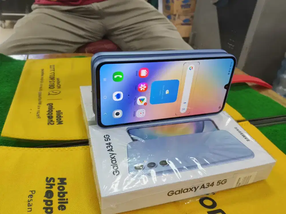 Samsung A 34 5G Ram 8/256 gb mulus no minus lengkap normal