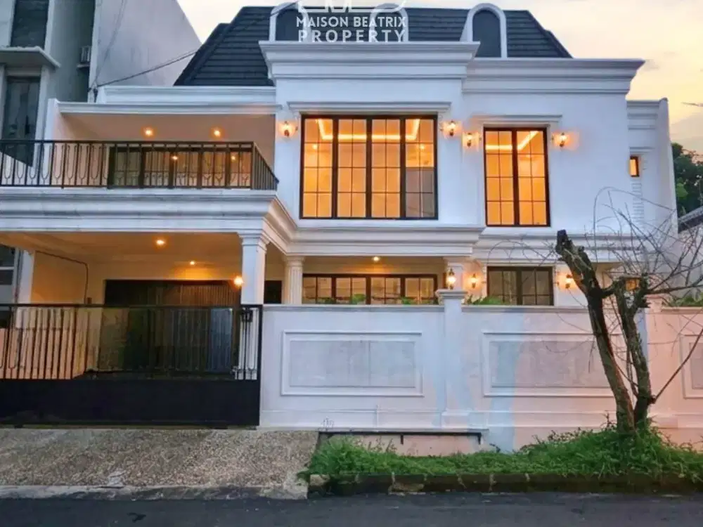 RUMAH BARU AMERICAN CLASSIC WITH POOL SIAP HUNI DI BINTARO - TANGSEL