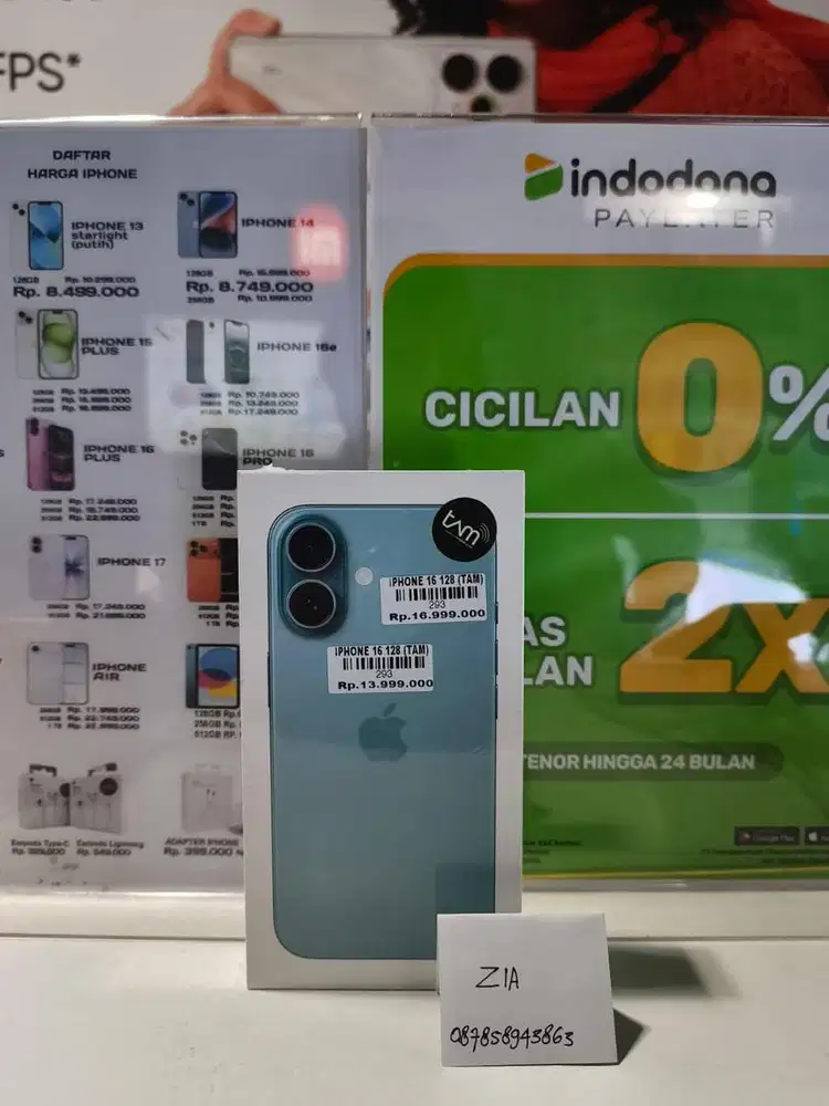 Iphone 16 128gb ATLANTIS DAHSYAT