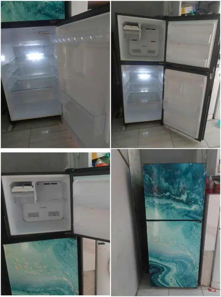 kulkas sharp 2 pintu