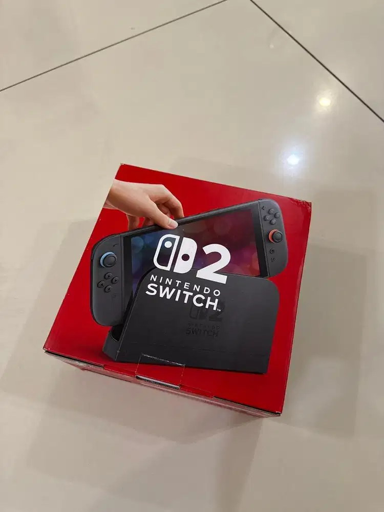 Nintendo Switch 2 Baru (dapat hadiah) tidak pakai.
